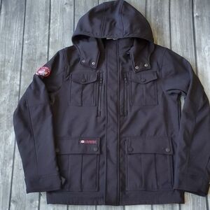 Mens Canada Weathergear Fleece Lined Coat Sz Med